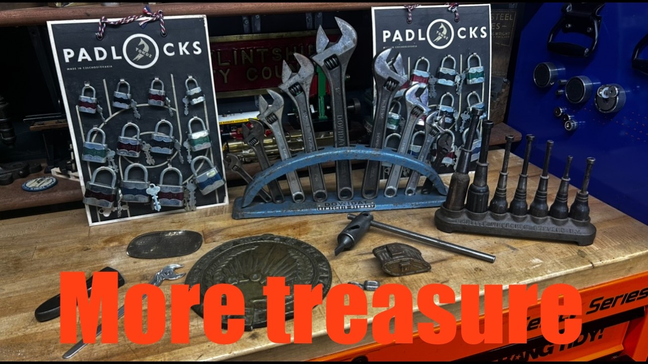 Mega antique and Collectibles tool haul antique fair swap meet eBay treasure