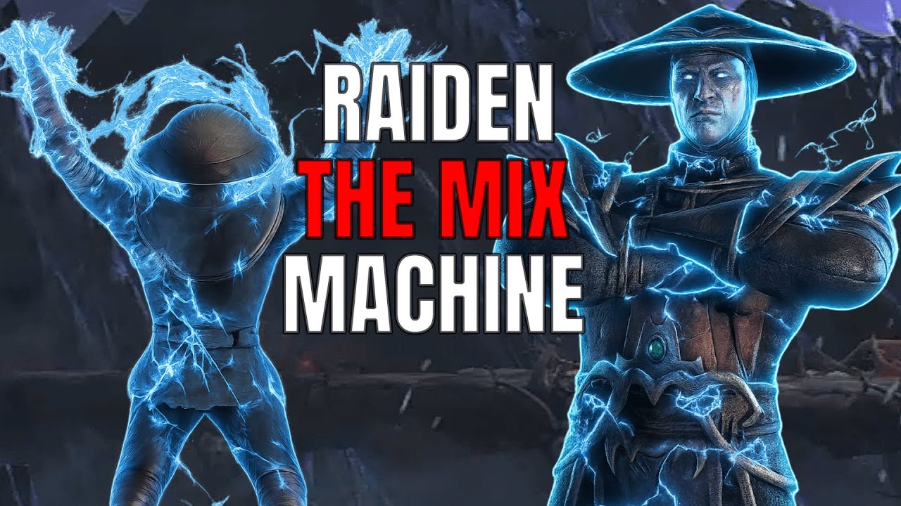 MKX | ThunderGod Raiden Is a MIX MACHINE! | Mortal Kombat X Raiden Gameplay 2025