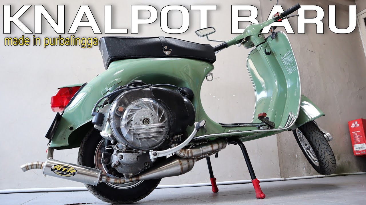 Knalpot Racing Untuk Vespa Super