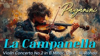 파가니니, 「라 캄파넬라」 🎶🎻🔔 Paganini, 「La Campanella」 from Violin Concerto No.2 in B Minor, Op.7 - III. Rondo