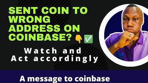 Recover coin sent to wrong address on coinbase: Calling out @Coinbase Exchange!!!!