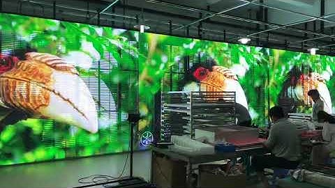 P3.9/7.8mm Transparent LED Screen