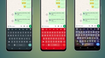 Whatsapp Keyboard Ka Colour Kaise Change Kare | How To Change Whatsapp Keyboard Colour
