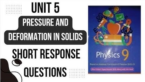 unit 5 class 9 physics short response Questions|national book foundation 2024|federal board