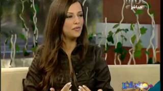 Randa Hafez Sba7 El5Er Ya 3Arb In Mbc Interview