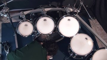 Time Lapse of my Drum kit setup HD