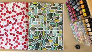 ASMR | I Spent Hours Finishing This Satisfying Coloring Book 🎨 (Compilation)