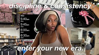 how to enter your DISCIPLINED GIRL ERA & be CONSISTENT in 2025 (19 y/o)