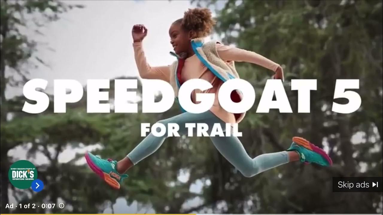 Dick’s Sporting Goods Hoka commercial YouTube