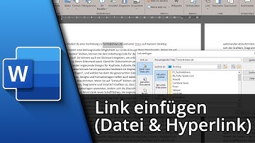 Link in Word einfügen (Datei / Hyperlink) ✅ Tutorial