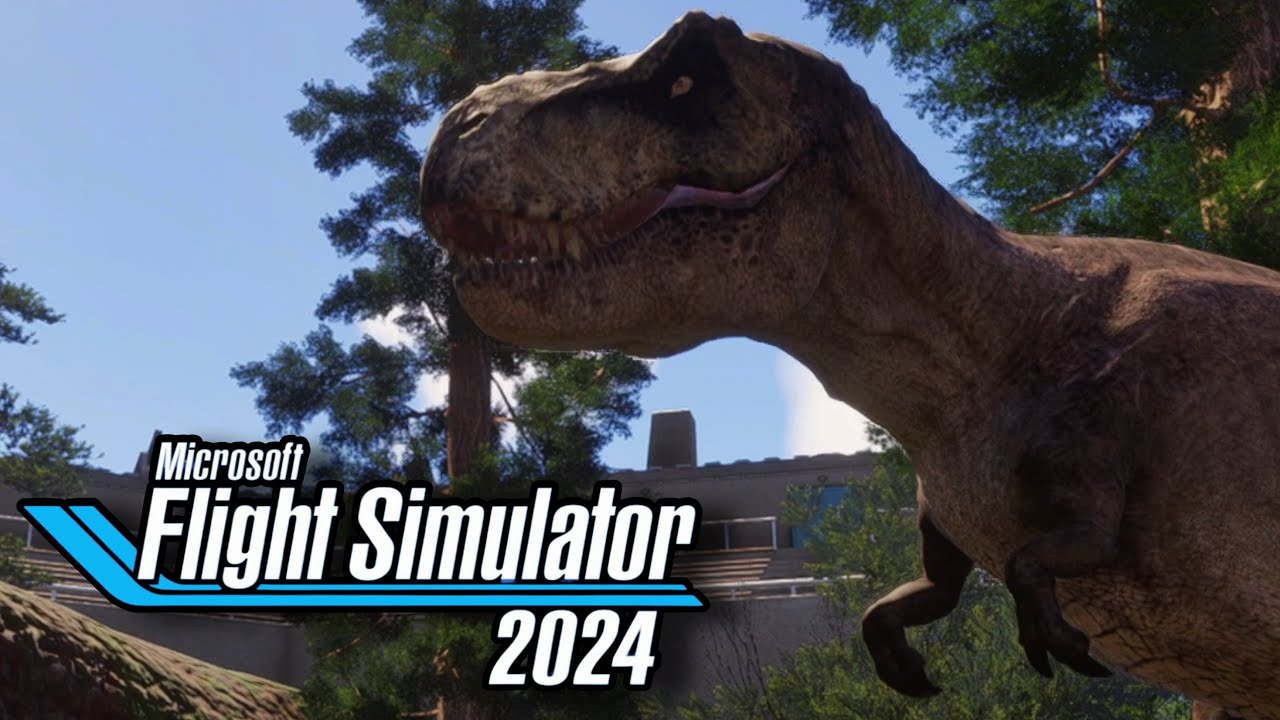 This is So Cool! - Jurassic World Archipelago (Microsoft Flight Simulator)