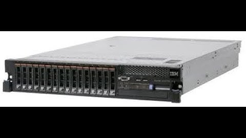 IBM System X 3620 M3 RAID 0 and Install OS Server 2016 configuration physical server
