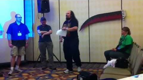Fanime 2011; Script Reading w/ Jonathan Osborne. Part 1