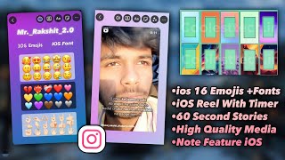 How To Use Iphone Instander On Android | Share Reels Like Iphone With Timer | Full IPhone Instagram screenshot 4