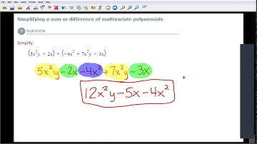 10   Sum or Difference of Multivariate Polynomials
