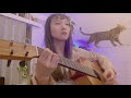 plenty「よろこびの吟」猫と弾き語り cover with my cat