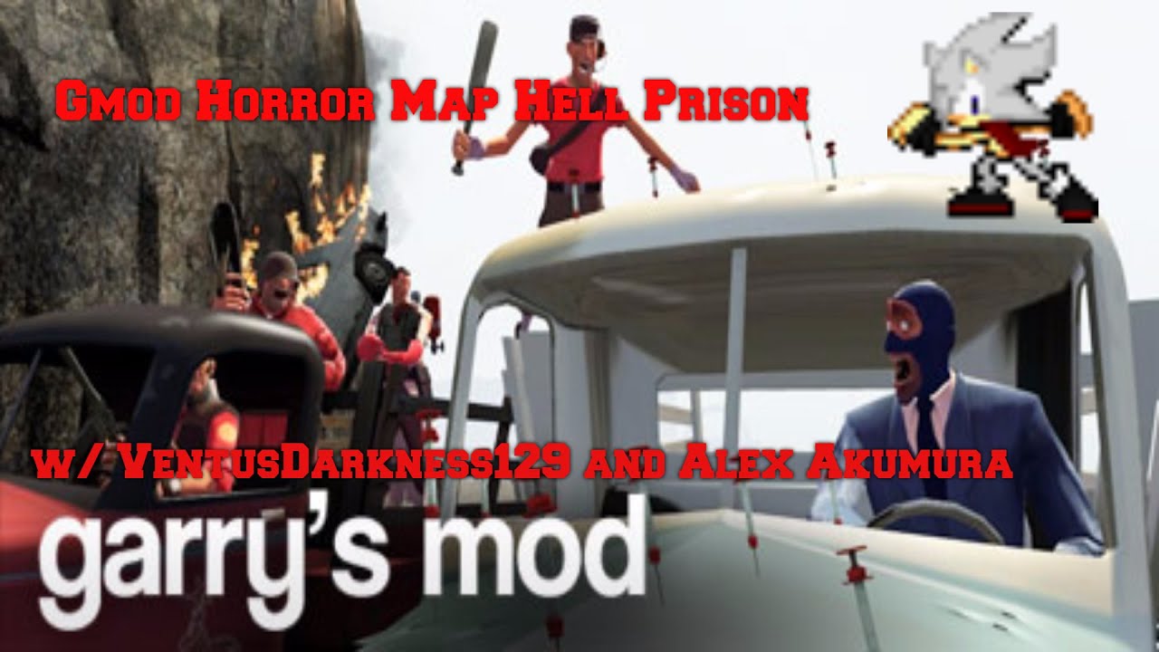 Gmod Horror Map Hell Prison w/ VentusDarkness129 and Alex Akumura