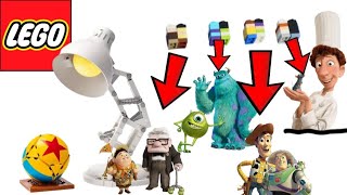 Lego Ideas: Disney Pixar Lamp: Luxo Jr set!! #21357 #legoideas #legopixar