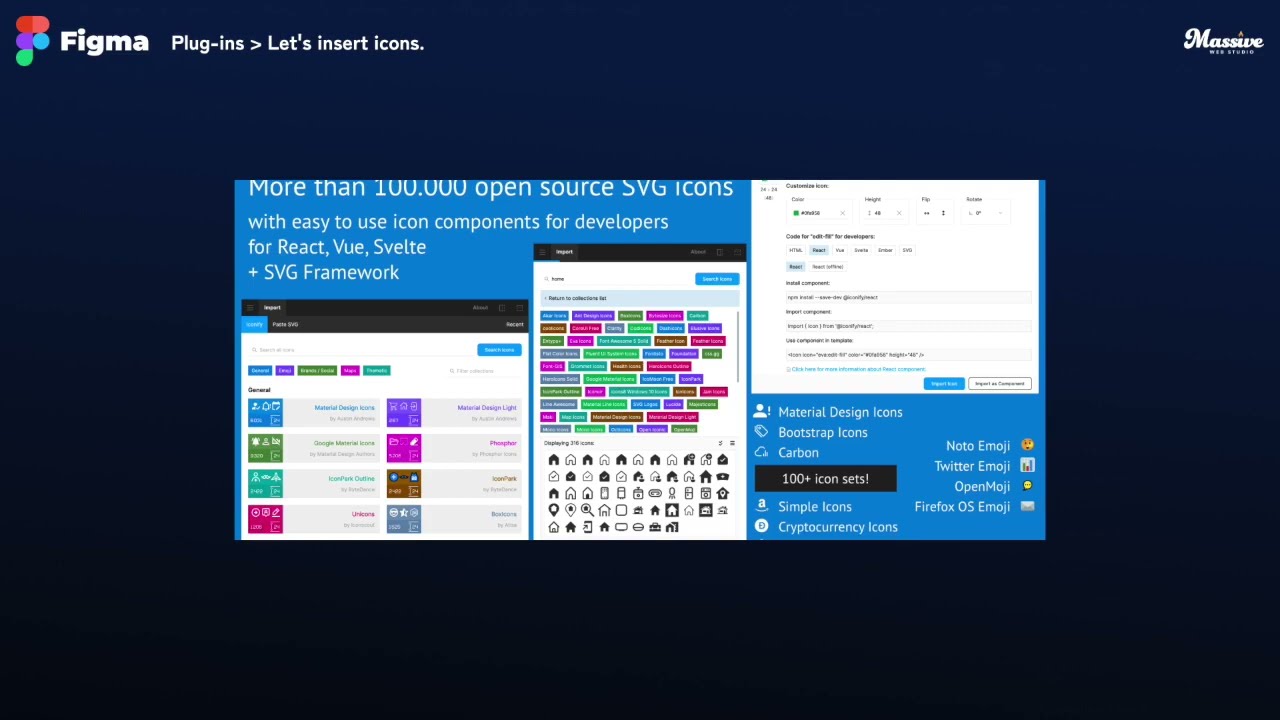 Plugin Iconify Figma