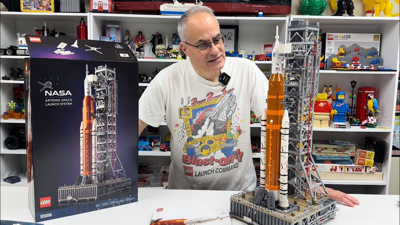 LEGO 10341 NASA Artemis Space Launch System- my impressions - YouTube