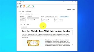 SynThesis Review Demo - Automatic Article Writer Generator Software