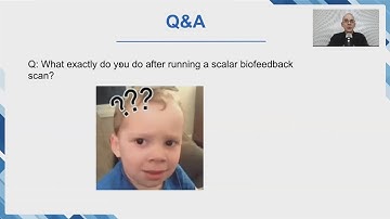 Q&A: What exactly do you do after running a scalar biofeedback scan?
