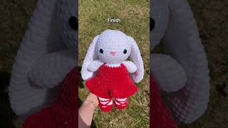 Do you like the bunny? #crochetbunny #crochetplushies