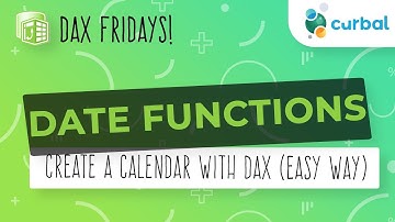 DAX Fridays! #83: DAX functions to create a calendar (the easy way) 🤓