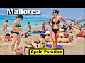 4k beach walk  mallorca spain  sarenal beach  june 2023