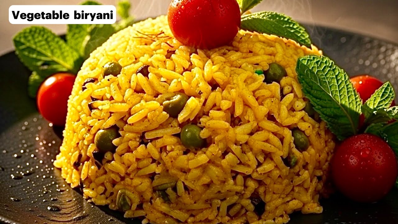 Easy vegetable biryani | soft , juicy , tasty