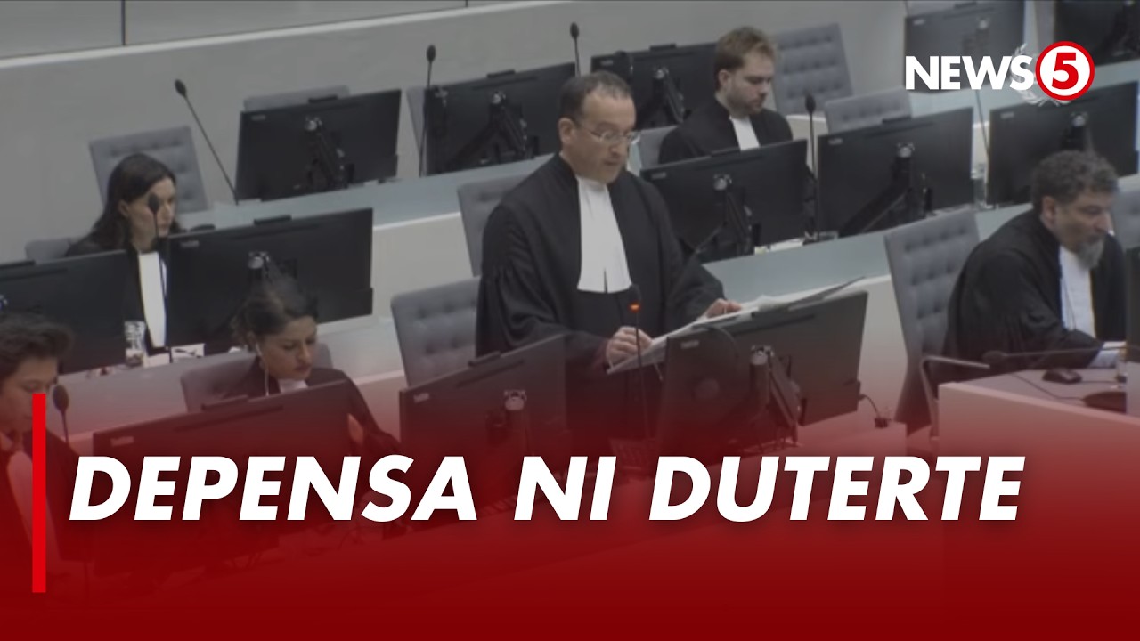 FULL | Depensa ng kampo ni ex-pres. Duterte, inilatag sa 3rd day ng confirmation of charges sa ICC
