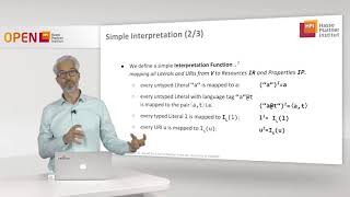4.9 EXTRA: RDFS Semantics 2   Simple Interpretation