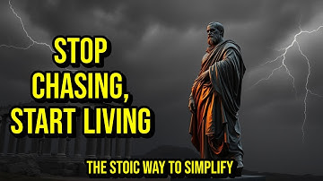 How to Simplify Life with STOIC MINIMALISM – Practical Tips for a Clutter-Free Mindset | Self-Improv