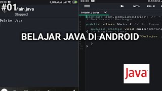 Belajar Pemrograman Java di Android menggunakan aplikasi Java N IDE#01 screenshot 4