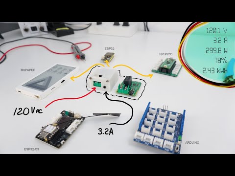 Medidor de energía eléctrica con Arduino, Raspberry Pi y ESP32
