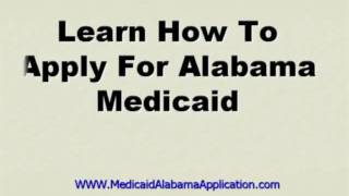 Medicaid Alabama Application