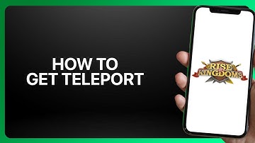 How To Get Teleport In Rise Of Kingdoms 2025! Tutorial