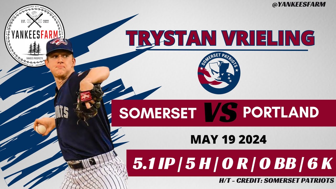 Trystan Vrieling Vs. Portland Seadogs 5/19/24