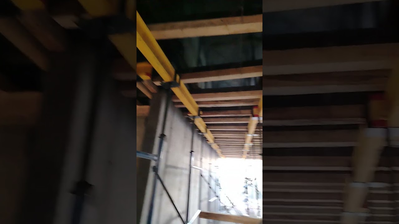 Formwork Preparation with Finnish Plywood for Monolithic Slab 