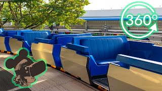 360º Ride on Tomorrowland Transit Authority PeopleMover with New Narration