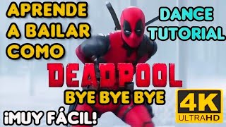Learn to dance like: DEADPOOL 3 Bye Bye Bye 🎶 NSYNC 🌟 Dance Tutorial 🌟
