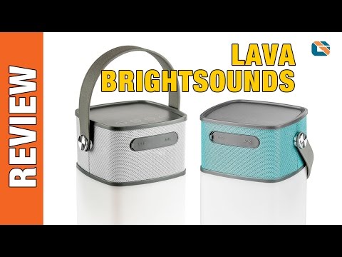 Lava BrightSounds Portable Bluetooth Speaker & LED Light Review