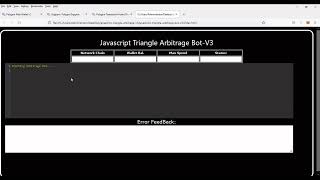 Finally the new JavaScript Triangle arbitrage bot version 3 has been released!! results Amazing
