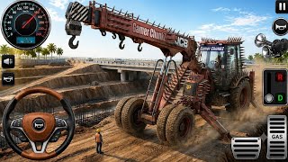 Real JCB Excavator Simulator 3D - Construction Truck Driving Game - Android Gameplay screenshot 1