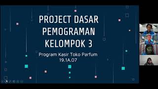 PROGRAM KASIR MENGGUNAKAN PYTHON TOKO PARFUME KELOMPOK 3
