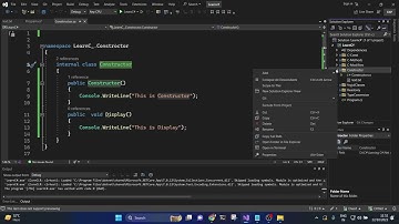 Constructors in C#.NET Part 1 | C#.NET Tutorial | Mr. Mamunur Rudhid