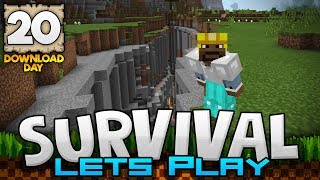 EXPLORING A RAVINE!!! - Survival Lets Play Ep. 20 (DD) - Minecraft 1.2 (PE W10 XB1)