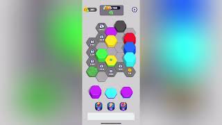 Hexa sort Level 139 Solution Walkthrough 