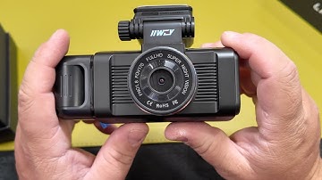 N7 3 Channel Dash Cam Front, Rotatable Side Camera and Rear Inside with 128GB SD Card