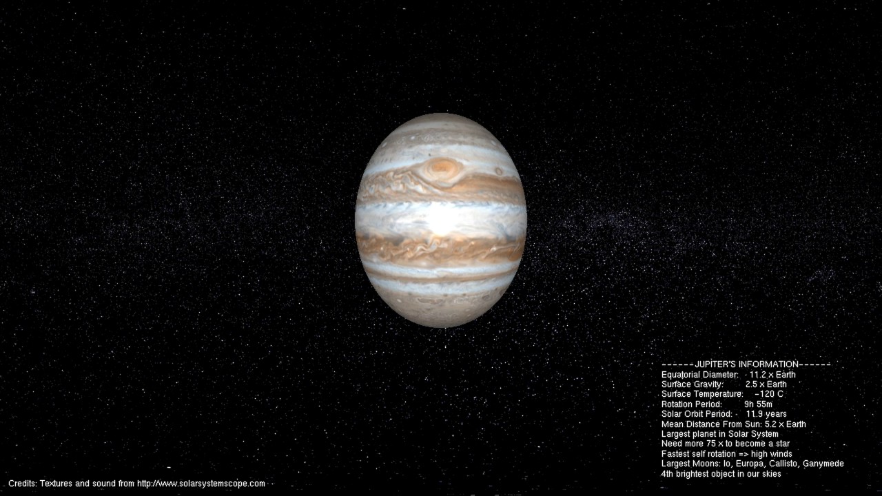 Solar System By Using Opengl Youtube